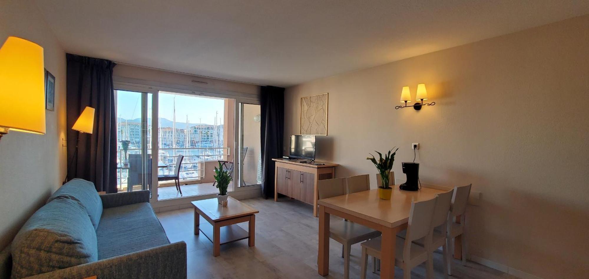 Residence Cap Hermes, Incroyable Vue Sur Le Port, Fréjus Kültér fotó